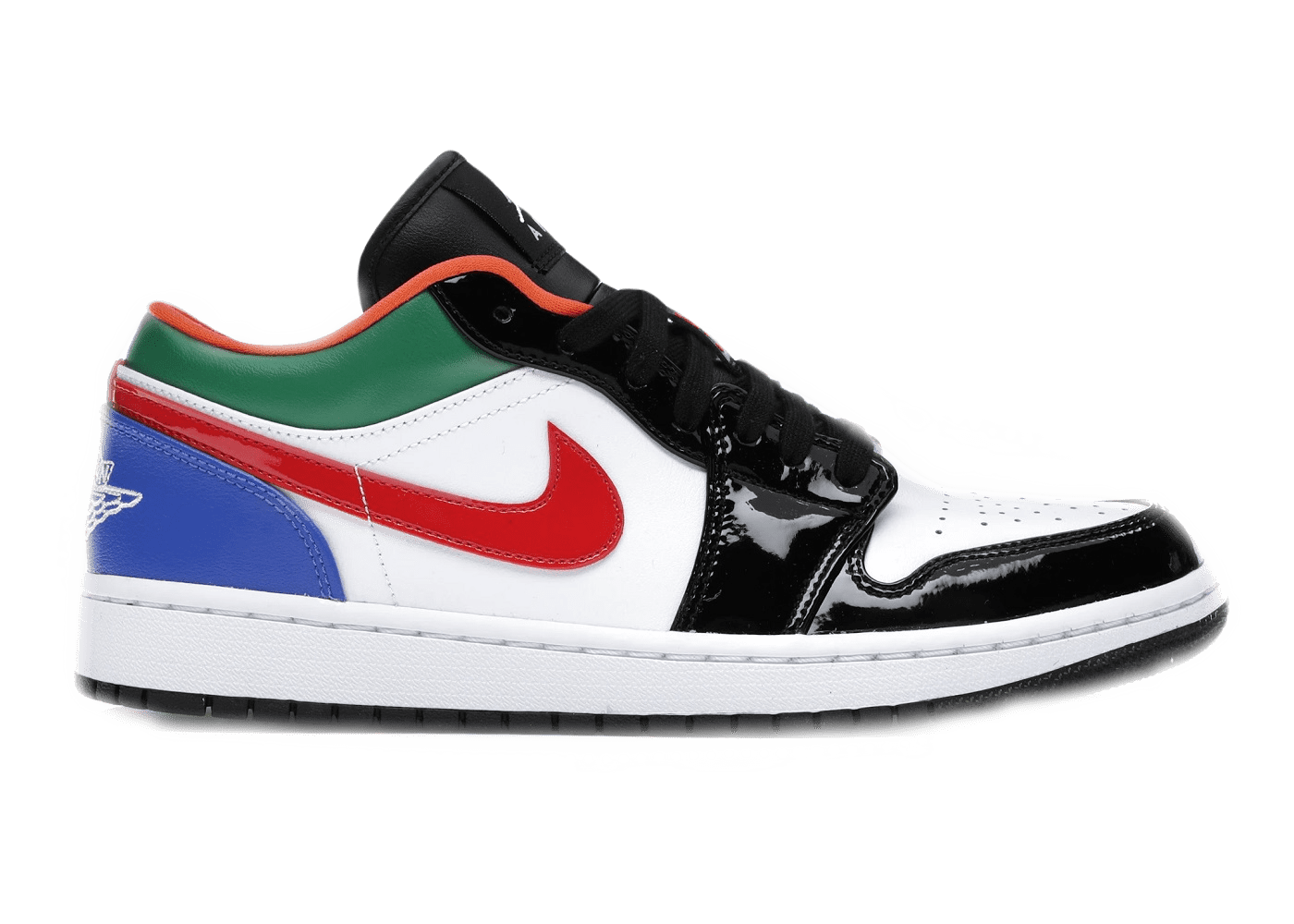 Nike Air Jordan 1 Low Multi-Color Black Toe (W)