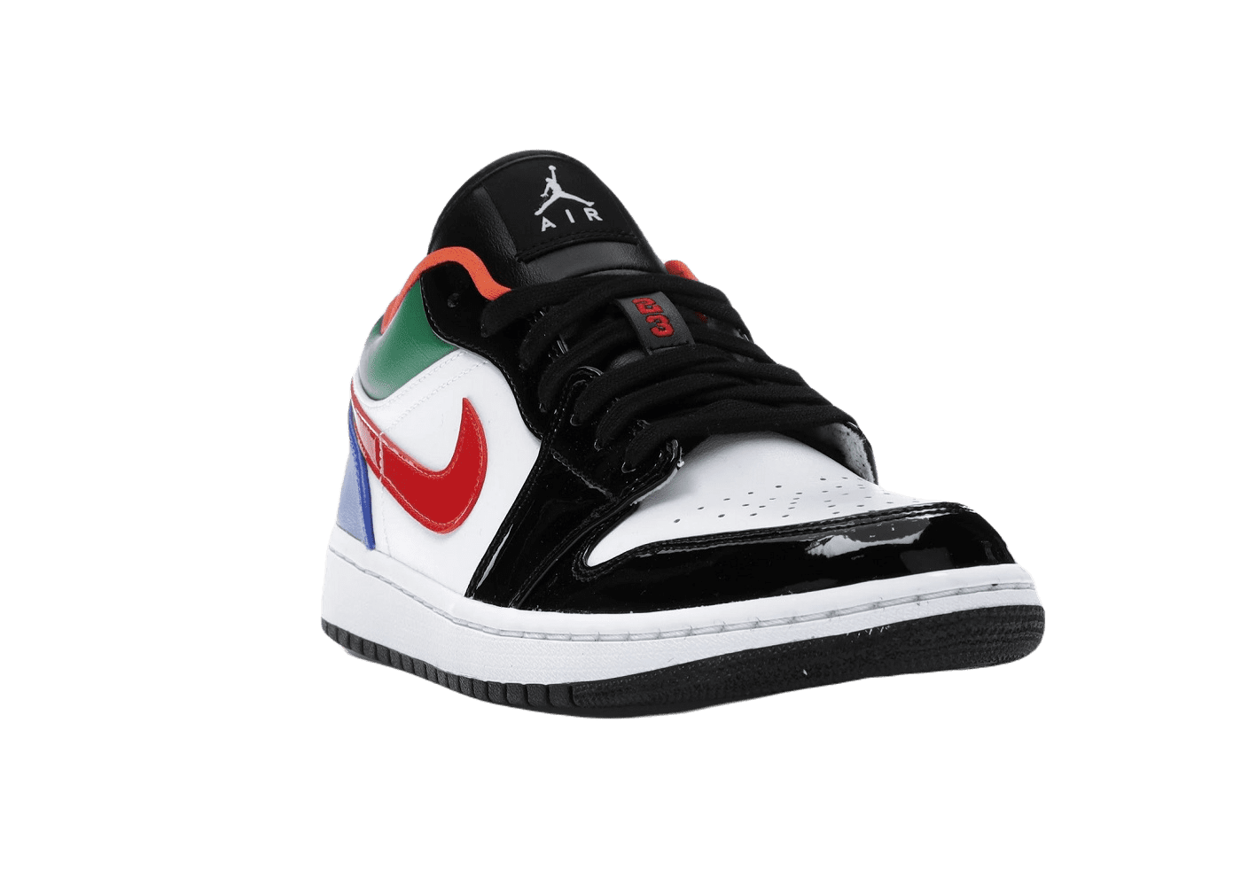 Nike Air Jordan 1 Low Multi-Color Black Toe (W) - Görsel 2