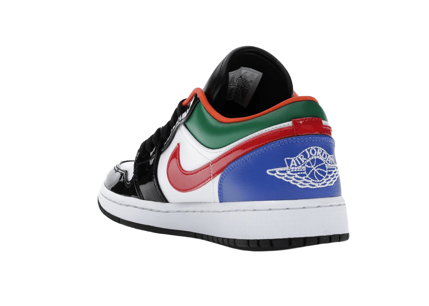 Nike Air Jordan 1 Low Multi-Color Black Toe (W) - Görsel 3