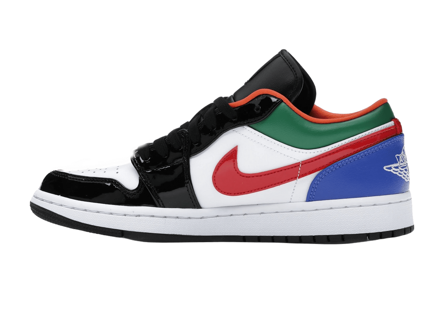 Nike Air Jordan 1 Low Multi-Color Black Toe (W) - Görsel 4
