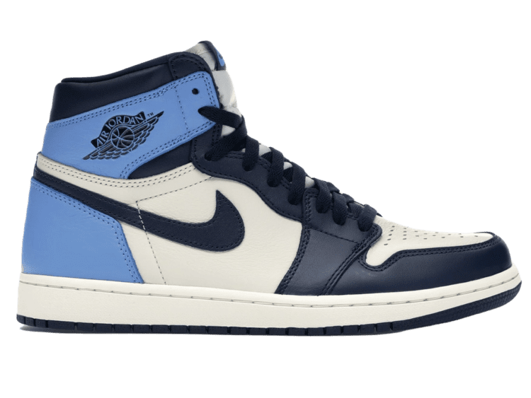 Nike Air Jordan 1 Retro High Obsidian UNC