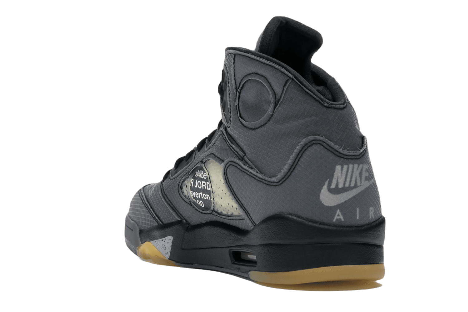 Nike Air Jordan 5 Retro Off-White Black - Görsel 3