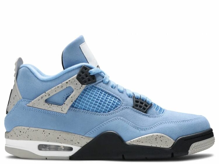 nike air jordan 4 retro university blue