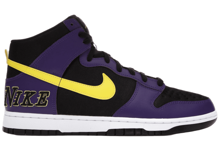 Nike Dunk High EMB Lakers