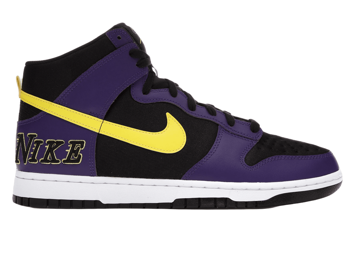 Nike Dunk High EMB Lakers
