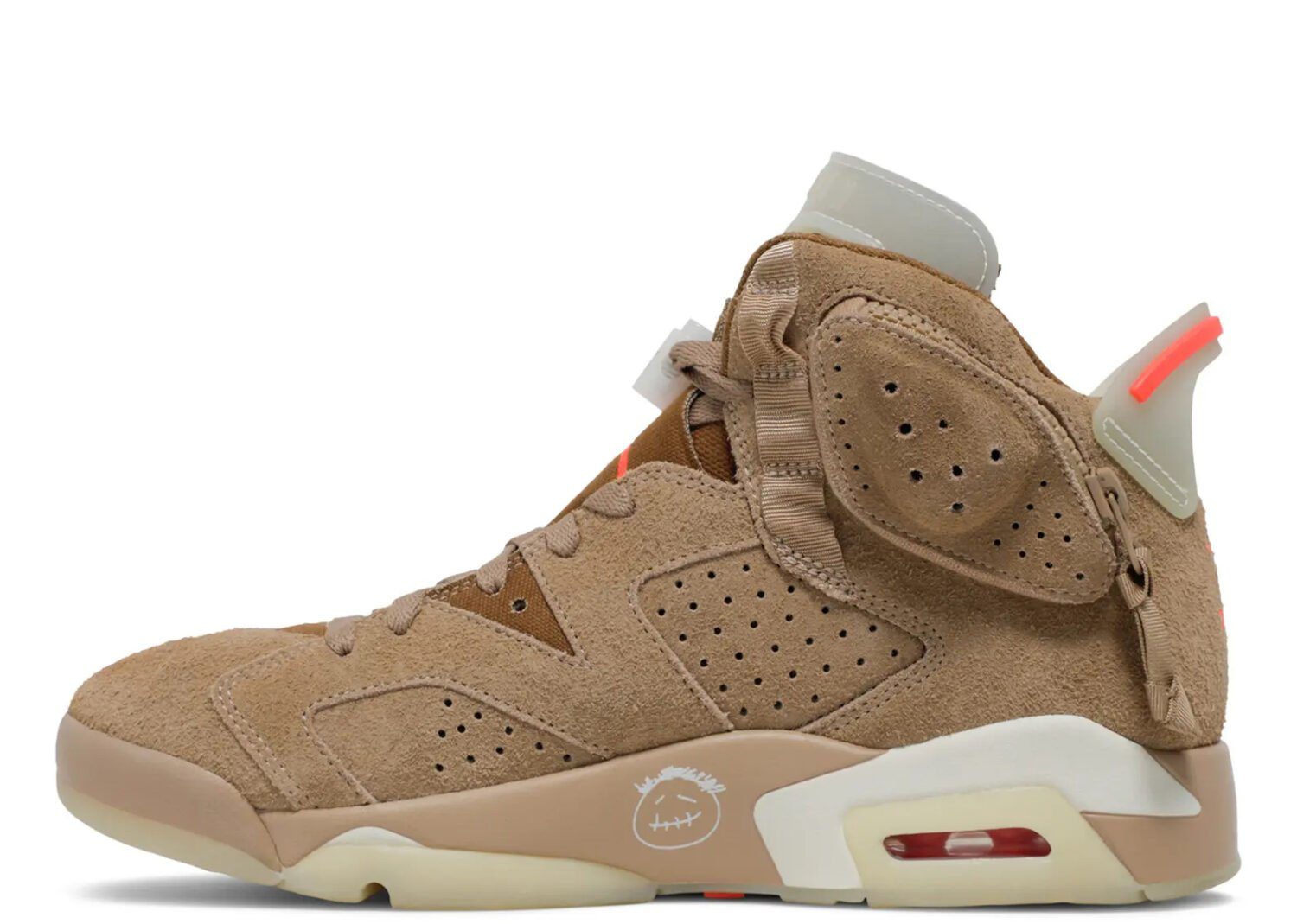 nike jordan 6 retro travis scott british khaki