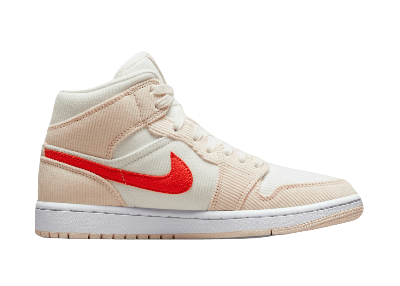 Nike Air Jordan 1 Mid SE Corduroy Sail
