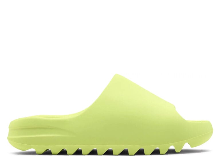 adidas yeezy slide glow green