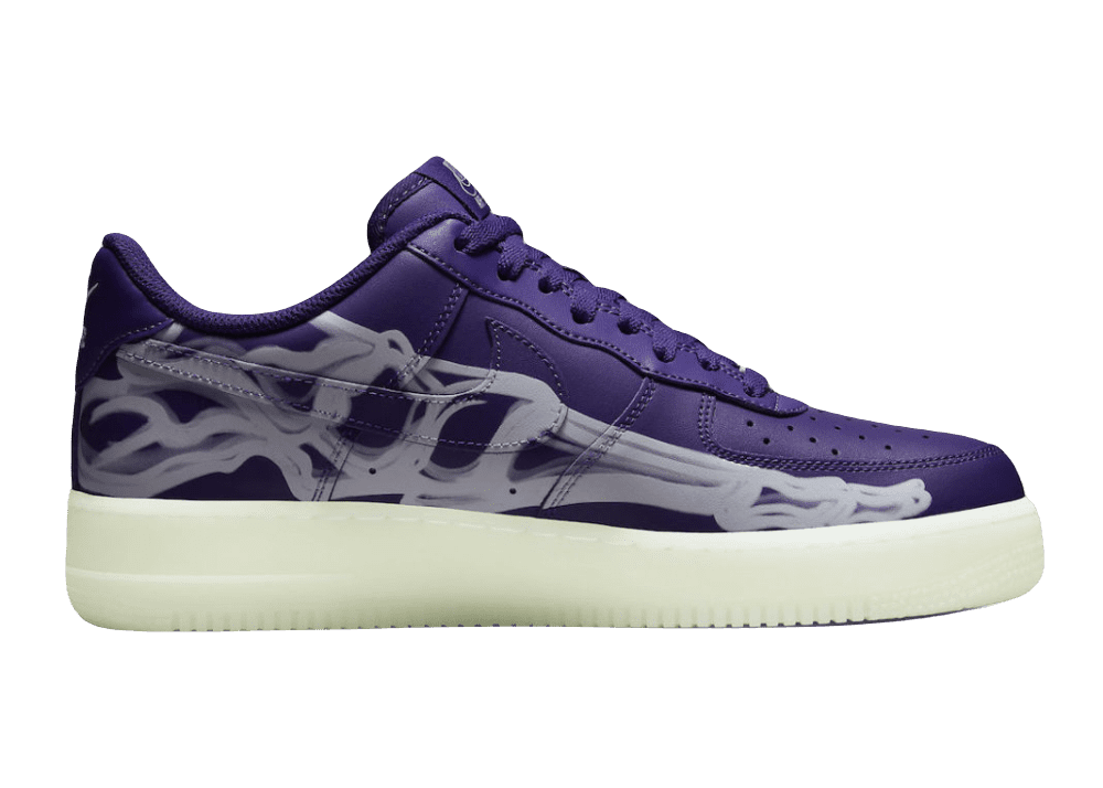 Air Force 1 Purple Skeleton