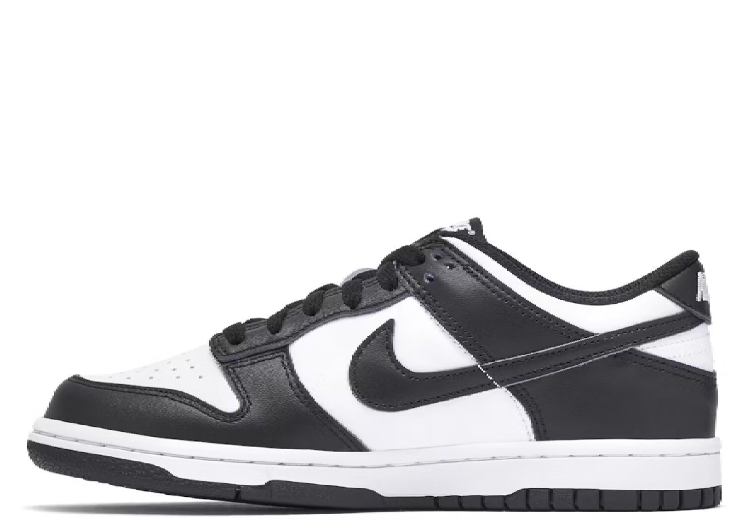 nike dunk low retro white black (gs)