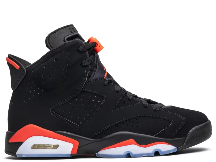 nike air jordan 6 retro black infrared (2019)