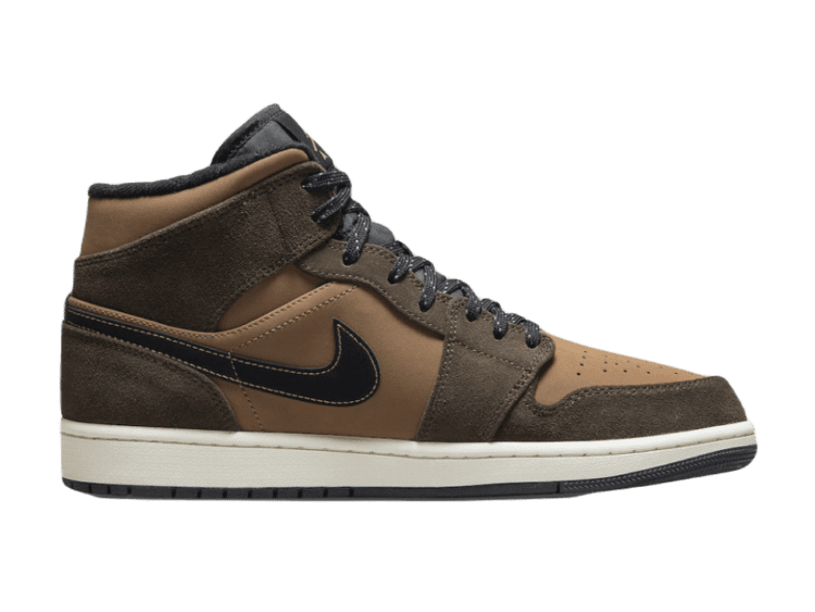 nike air jordan 1 mid se dark chocolate