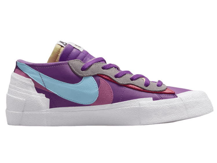 nike blazer low sacai kaws purple dusk