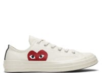 converse chuck taylor all star 70 ox comme des garcons play white