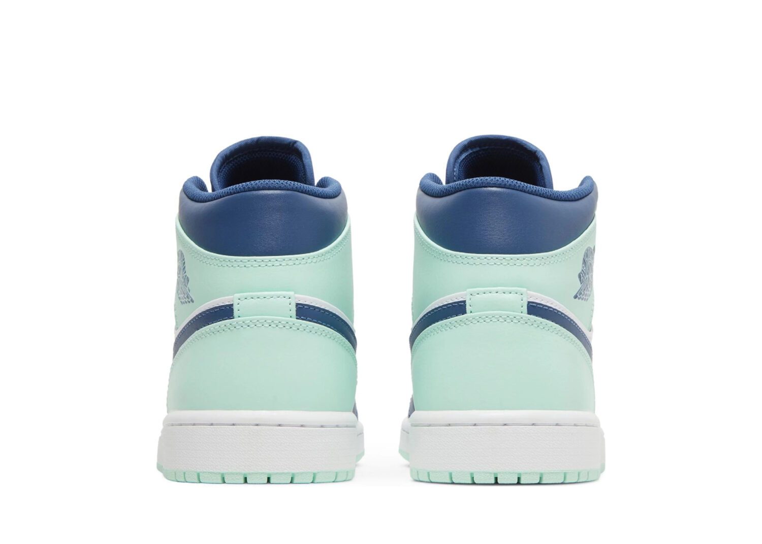 nike air jordan 1 mid mystic navy mint foam