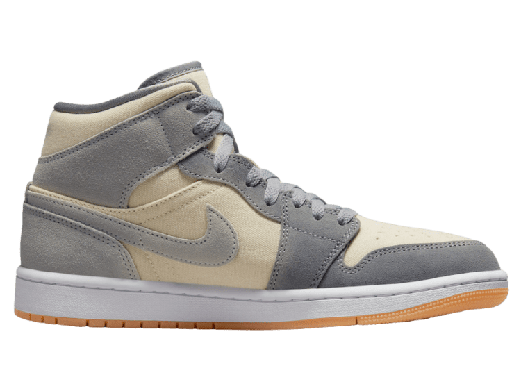 nike air jordan 1 mid se coconut milk particle grey