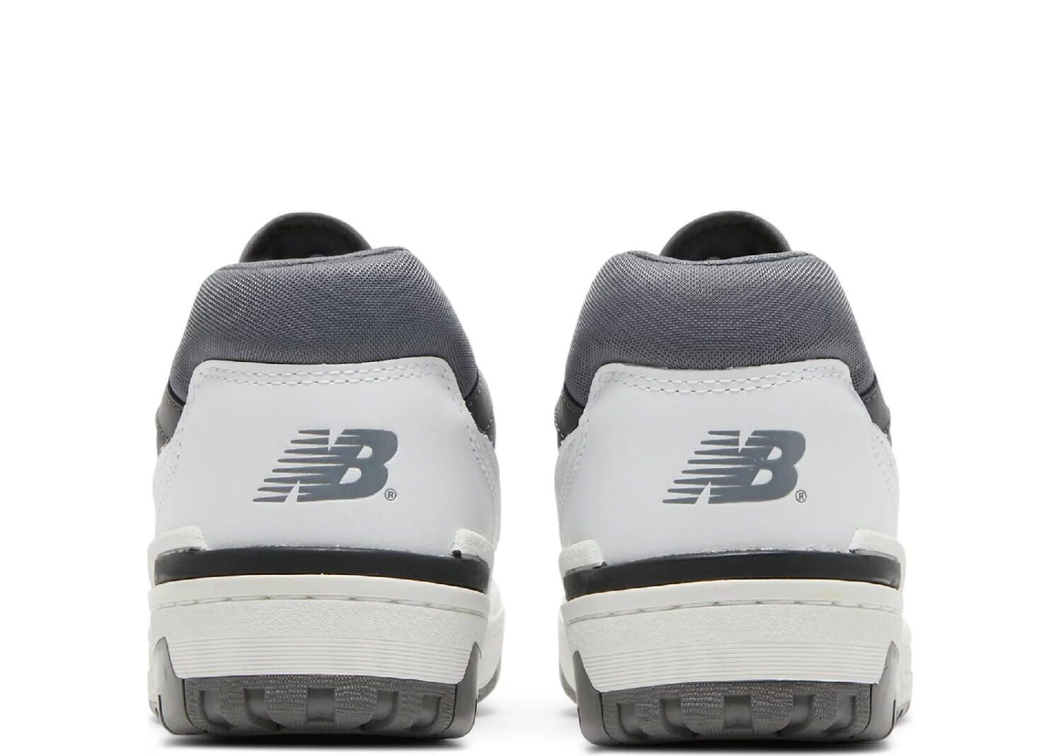 new balance 550 white grey dark grey