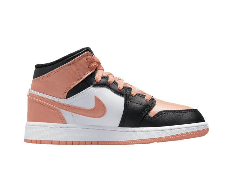 nike air jordan 1 mid madder root (gs)