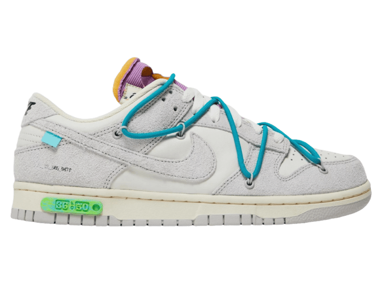 nike dunk low off white lot 36