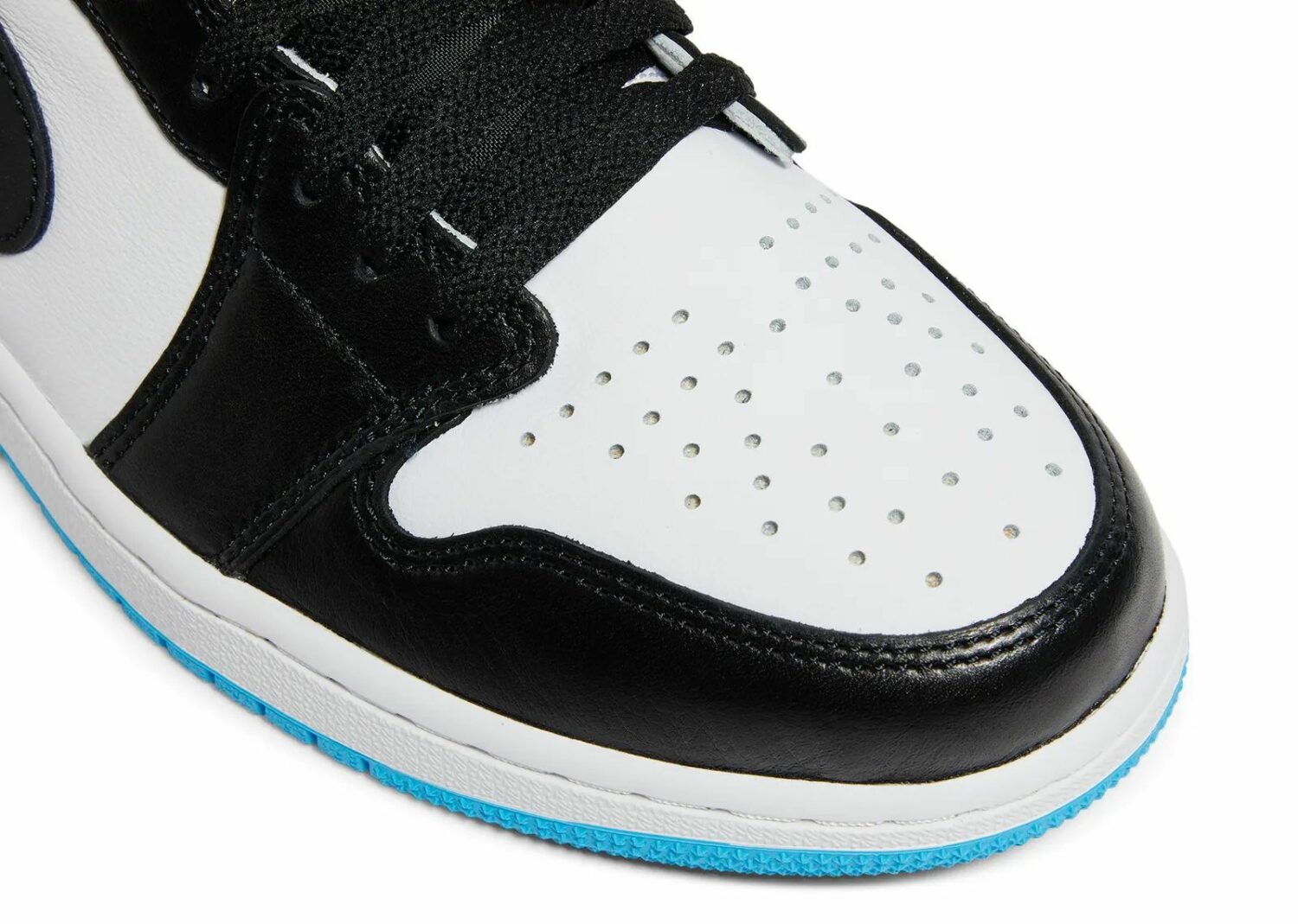 nike air jordan 1 retro low og black dark powder blue