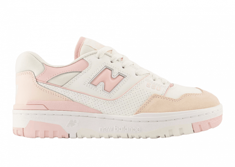 new balance 550 white pink (w)