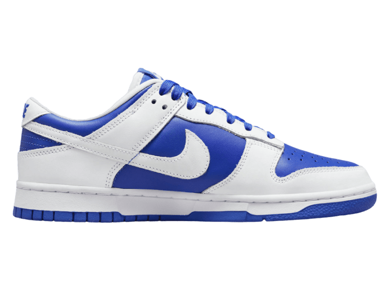 nike dunk low racer blue white