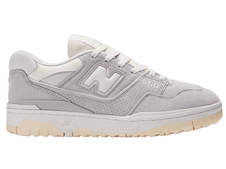 new balance 550 grey suede
