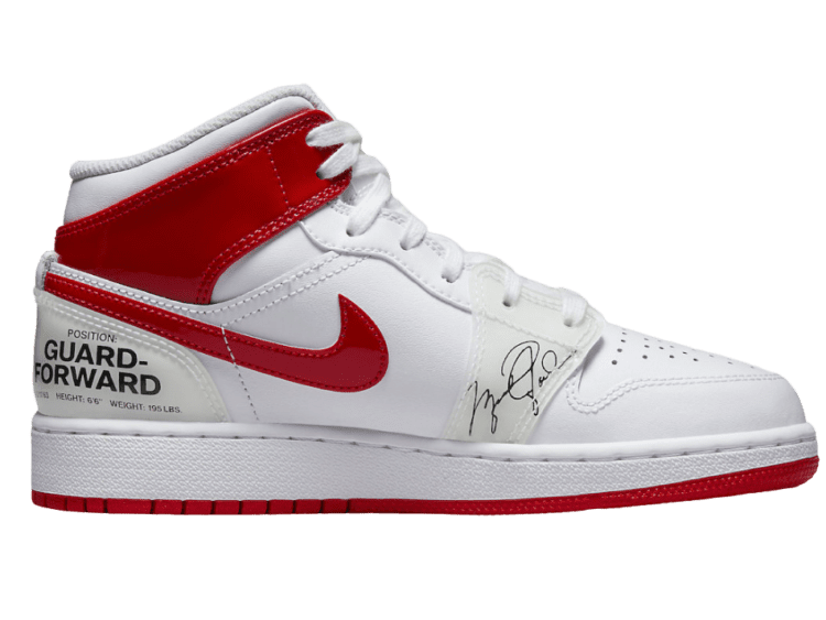 nike air jordan 1 mid rookie season (gs)