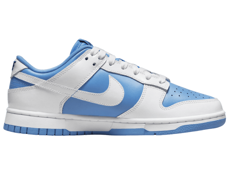 nike dunk low reverse unc (w)