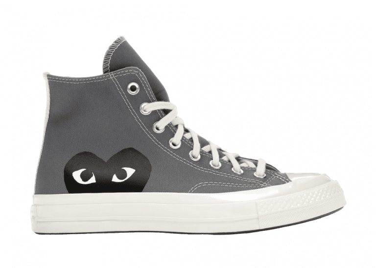 converse chuck taylor all star 70s hi comme des garcons play grey
