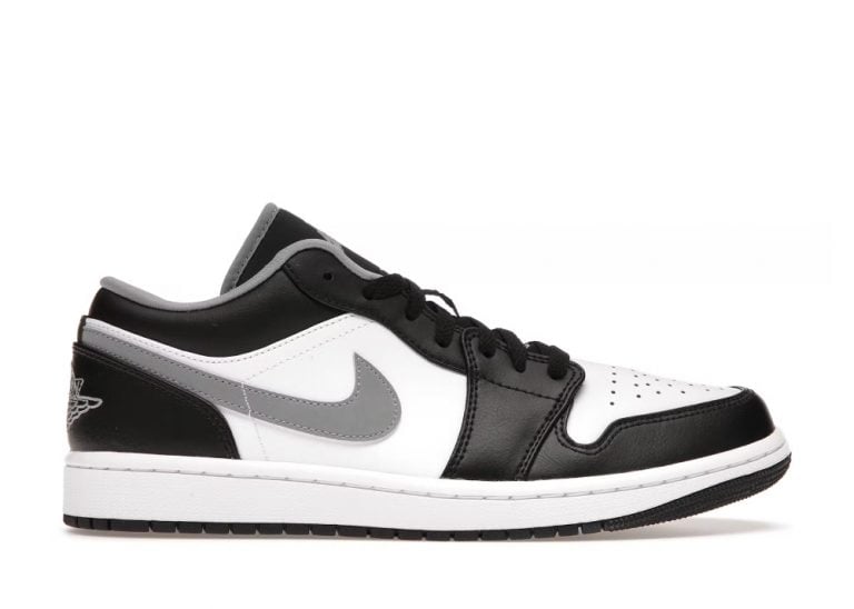 nike air jordan 1 low black white grey