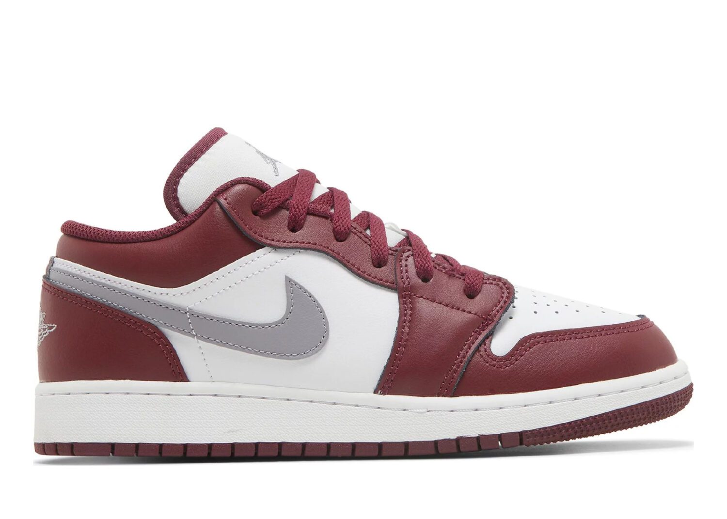 nike air jordan 1 low bordeaux (gs)