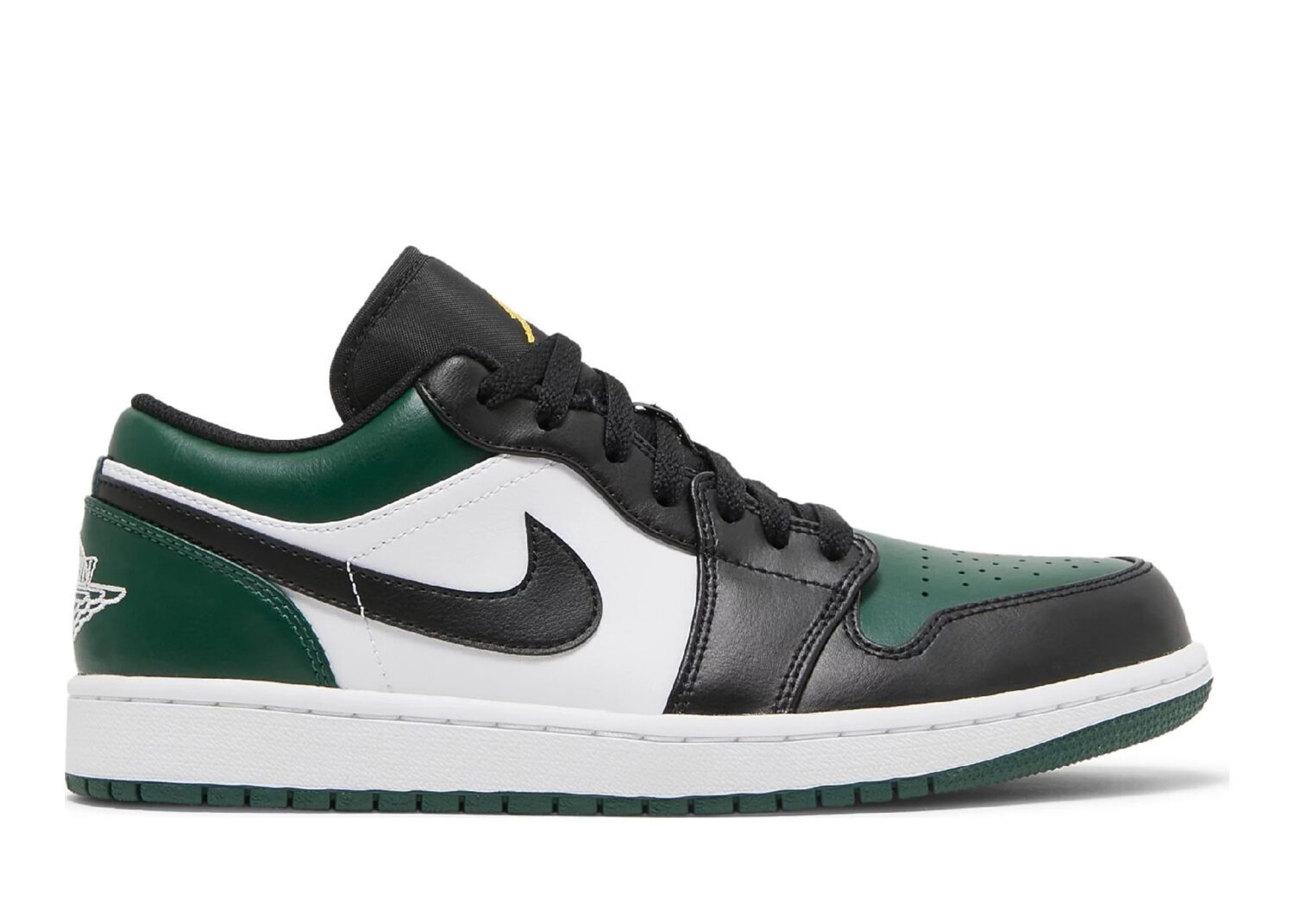 nike air jordan 1 low green toe