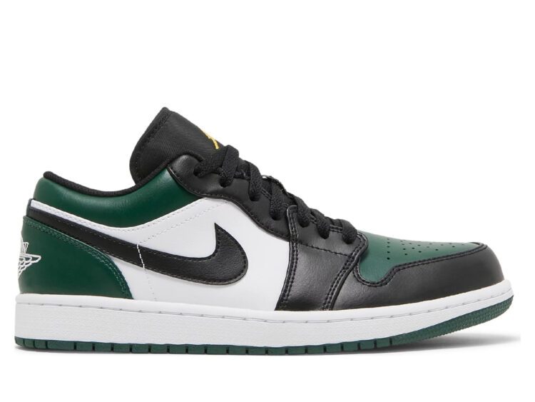 nike air jordan 1 low green toe