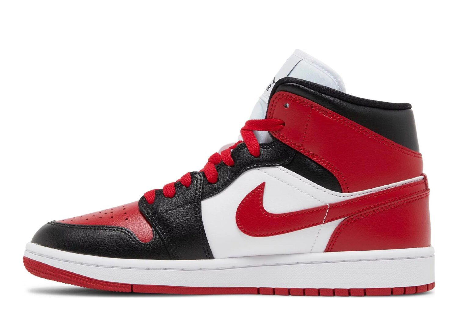 nike air jordan 1 mid alternate bred toe (w)2
