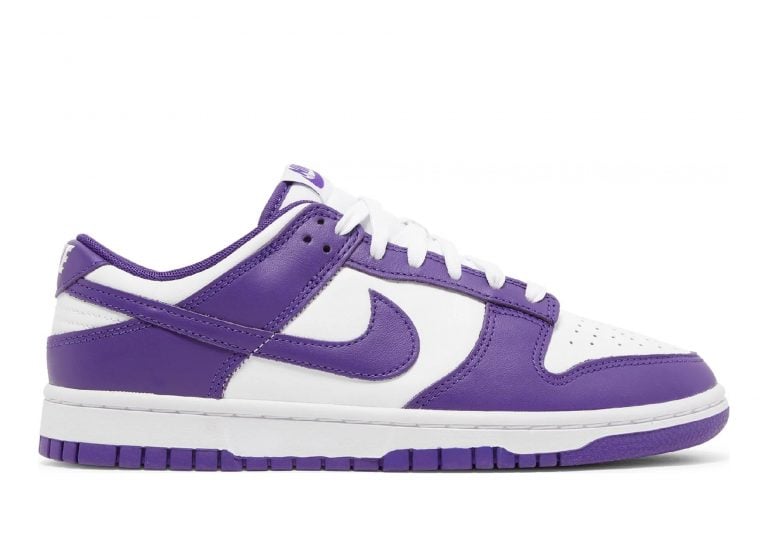 nike dunk low championship court purple