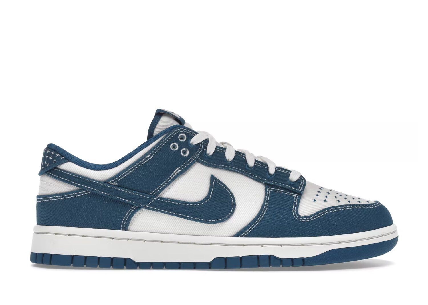 nike dunk low industrial blue sashiko
