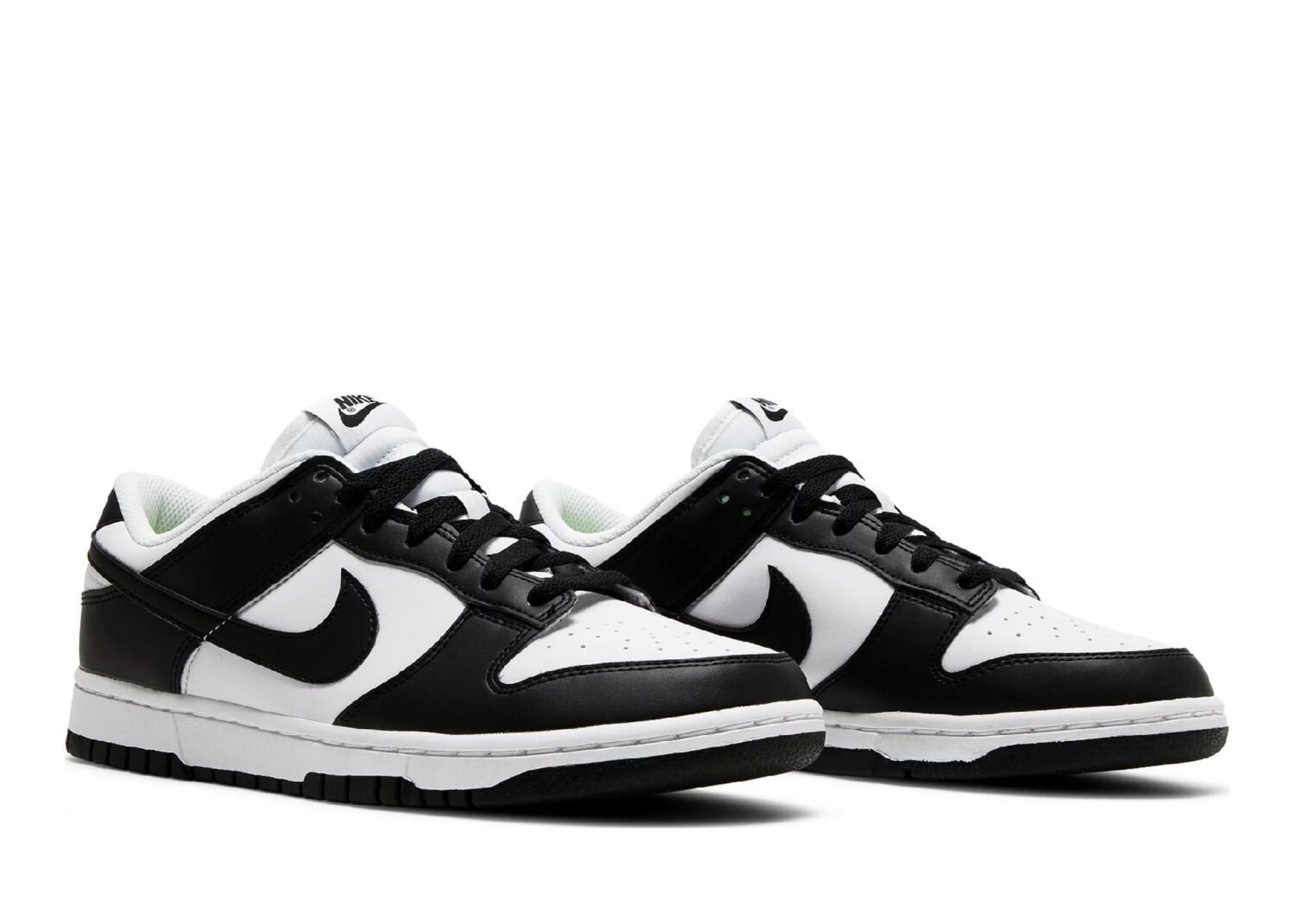 nike dunk low next nature white black (w)5