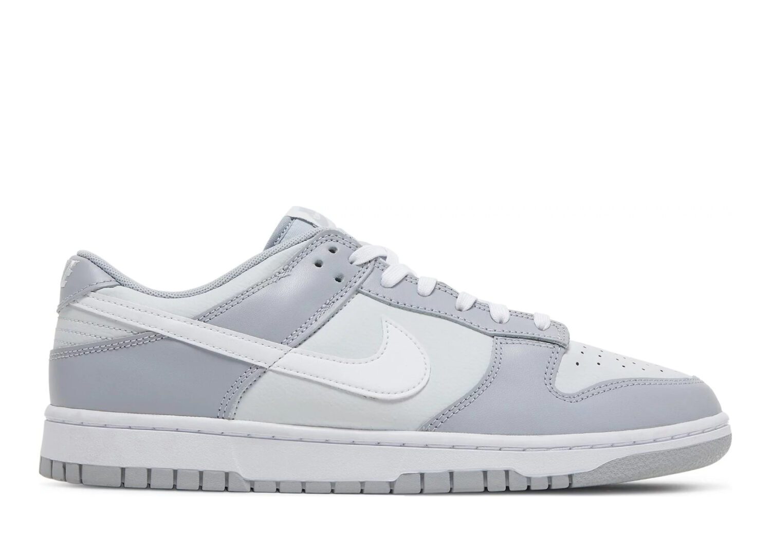 nike dunk low two tone grey