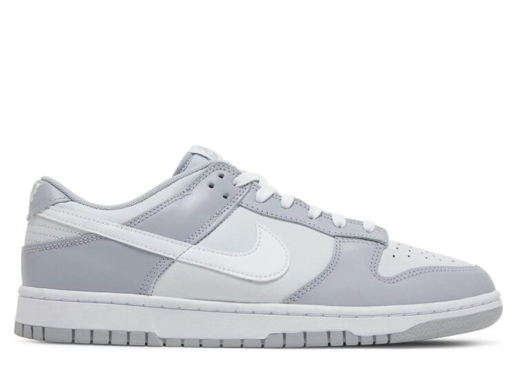 nike dunk low two tone grey