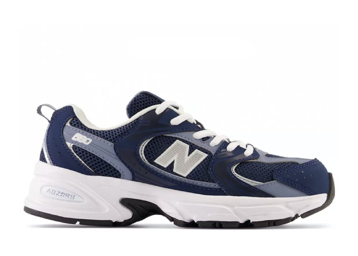 new balance 530 navy white (gs)