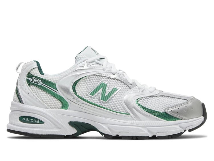 new balance 530 white nightwatch green