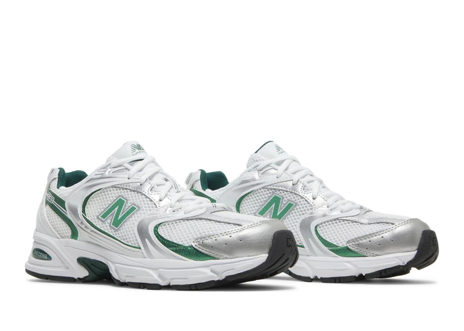 new balance 530 white nightwatch green5