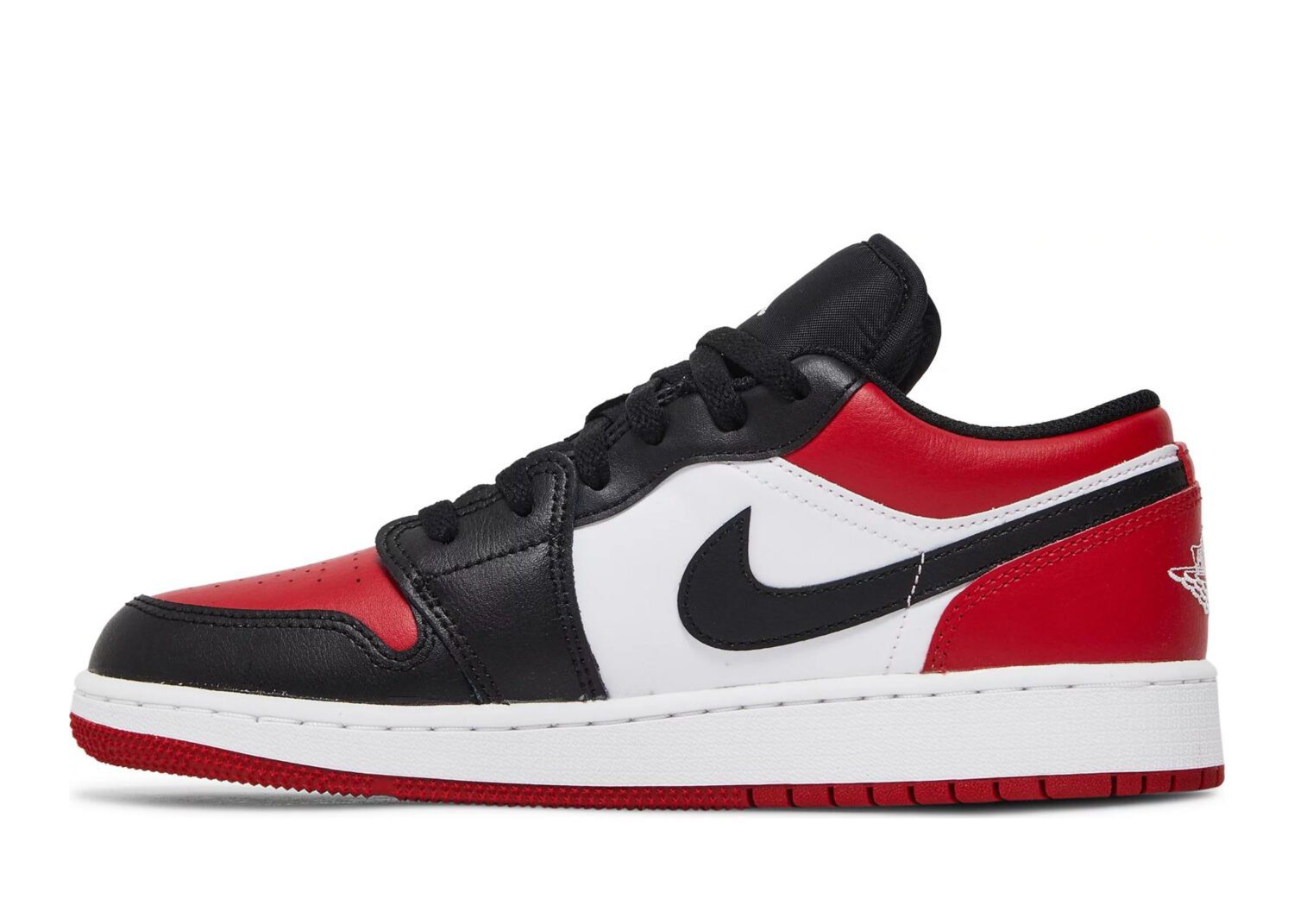 nike air jordan 1 low bred toe (gs)2