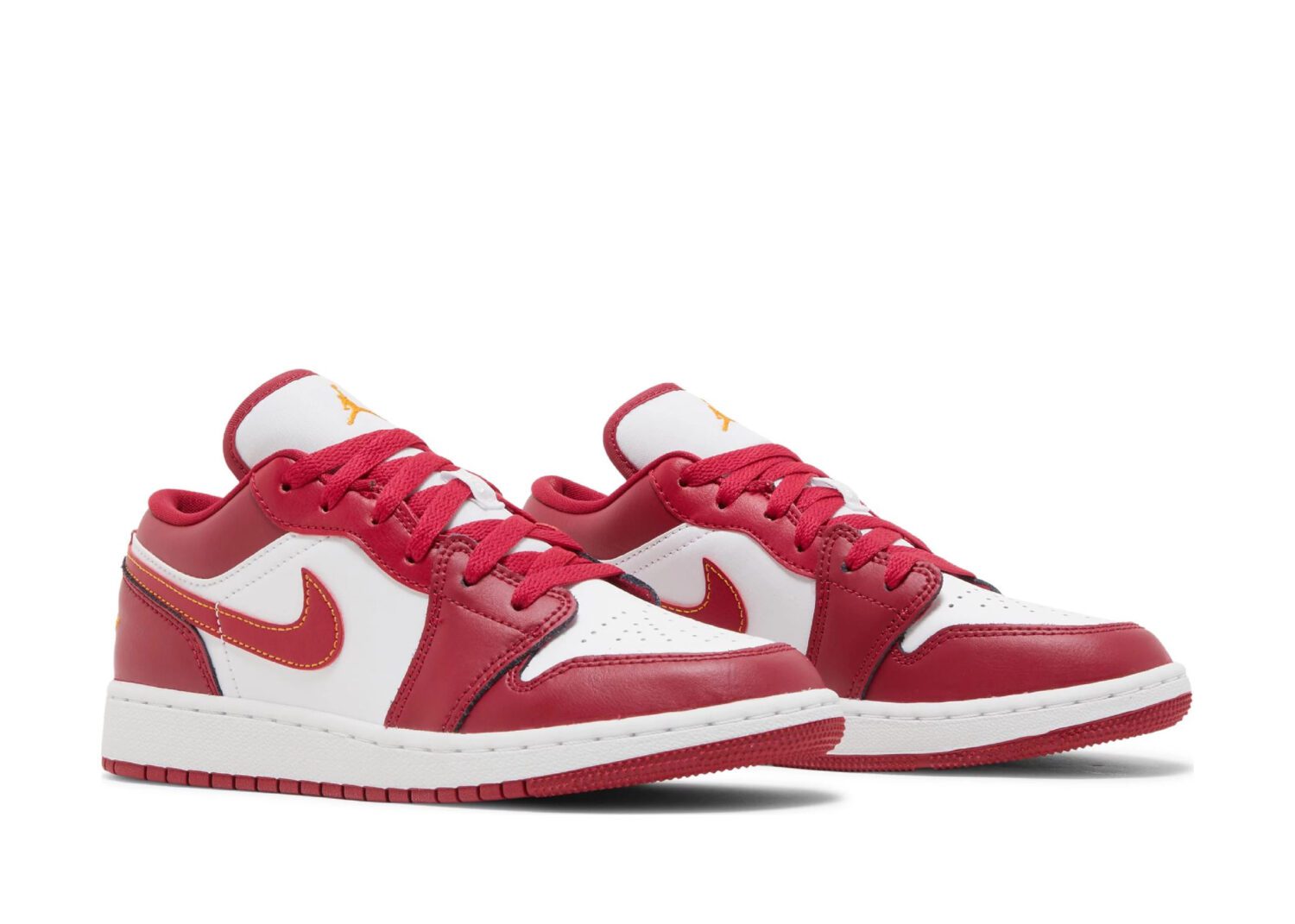 nike air jordan 1 low cardinal red (gs)5