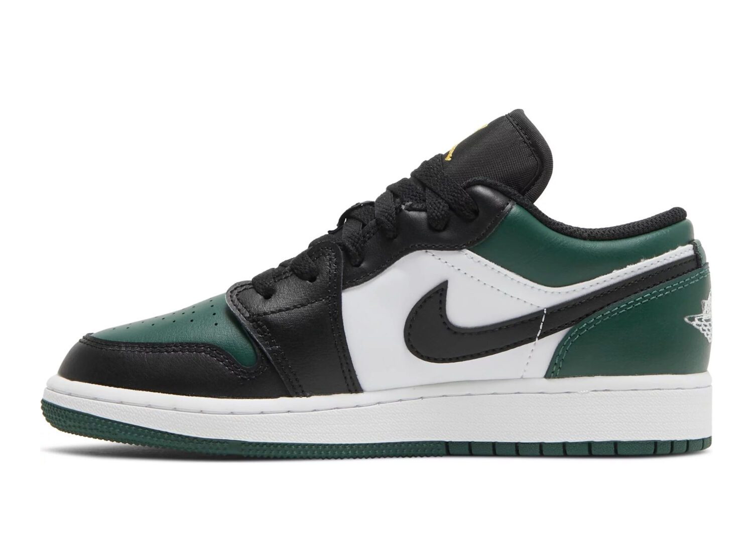 nike air jordan 1 low green toe (gs)2