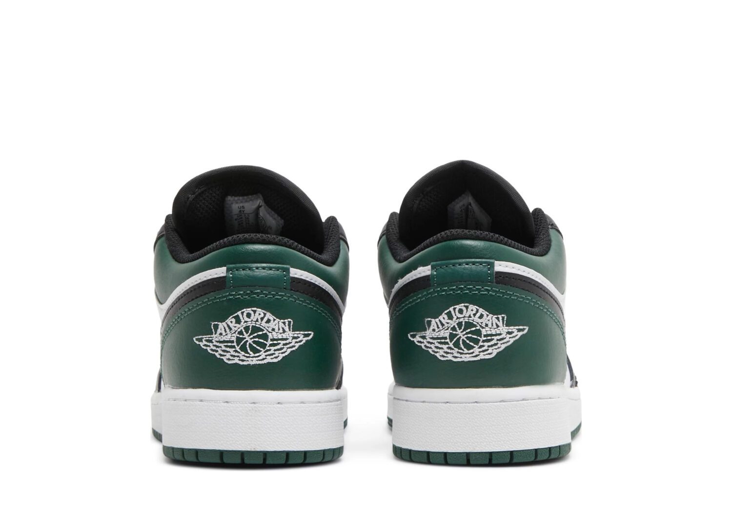 nike air jordan 1 low green toe (gs)3