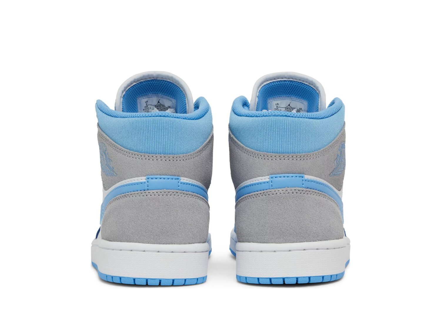 nike air jordan 1 mid university blue grey3
