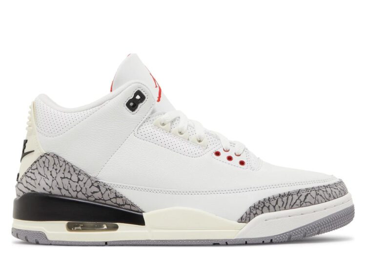 nike air jordan 3 retro white cement reimagined