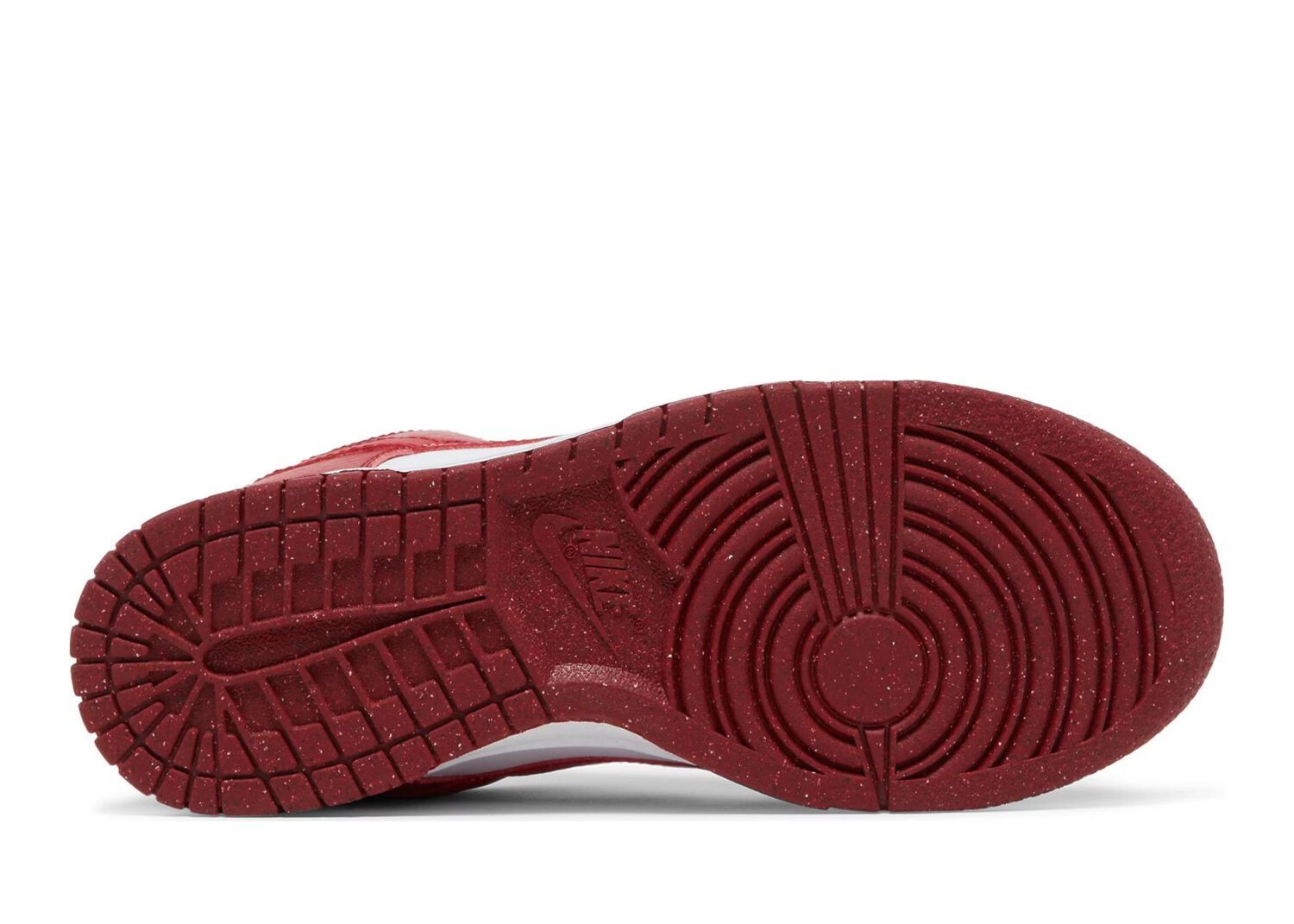nike dunk low next nature white gym red (w)4